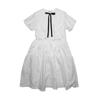 Image 1 of Big collar Long Dress