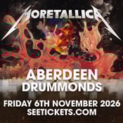 Image of Moretallica - Fri 6 Nov - Drummonds Aberdeen