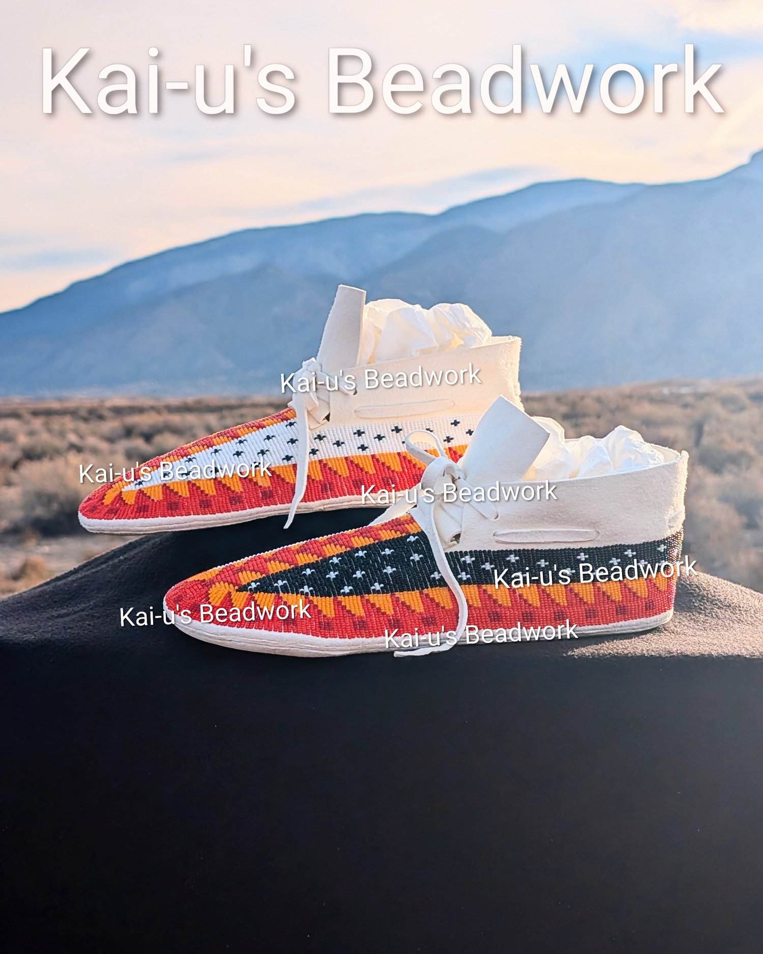 Image of "Hunter's View" Moccasins