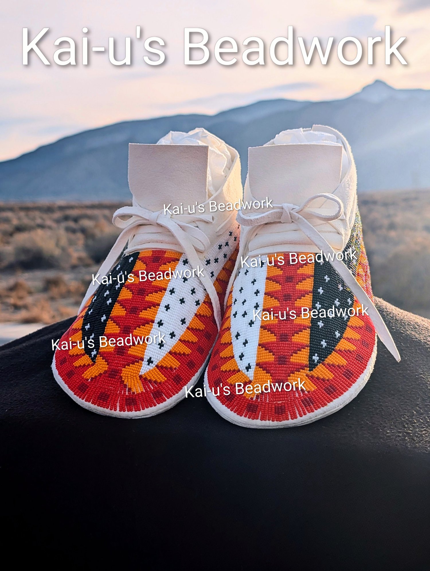 Image of "Hunter's View" Moccasins