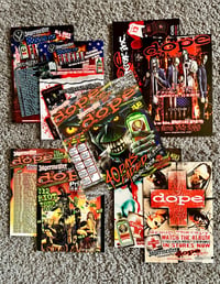 Image 1 of Dope Handbills For Various Tours And Albums 2002-2005 (17 available)