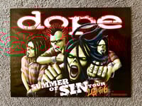 Image 3 of Dope "Summer Of Sin Tour 2006" Poster