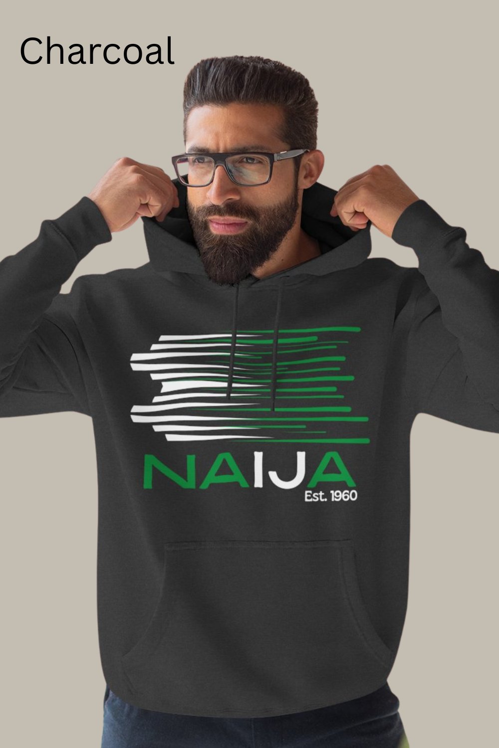 Image of Nigeria, Unisex Hoodie