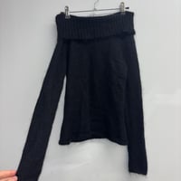 Image 1 of mohair fold over top