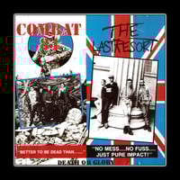 COMBAT 84 / LAST RESORT - 'Death Or Glory' Split 12" LP