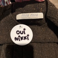 Image 4 of 1999 miu miu toggle sweater