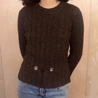 Image 2 of 1999 miu miu toggle sweater