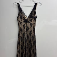 Image 3 of scene lace overlay dress