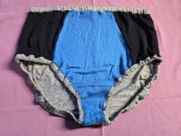 Image 3 of Linen Panty Set Size 2X - Fun Colorblock 