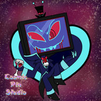 *IN HAND* Vampire Chibi Vox Filler Pin