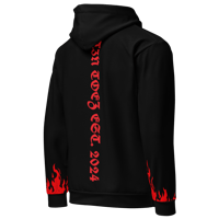 Image 5 of DESIGNER FLAME HOODIE