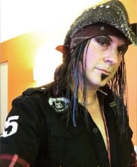 Image 3 of 2008 Virus Dope "Iron Cross" Stage Cowboy Hat 