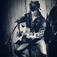 Image 3 of 2009 Virus Dope "Iron Cross" Stage Leather Cowboy Hat