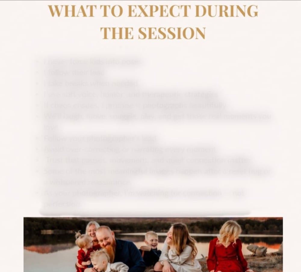 The Calm Mom Photo Day Guide