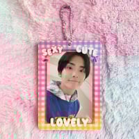 Image 1 of LOVELY Photocard Holder | KEYCHAIN