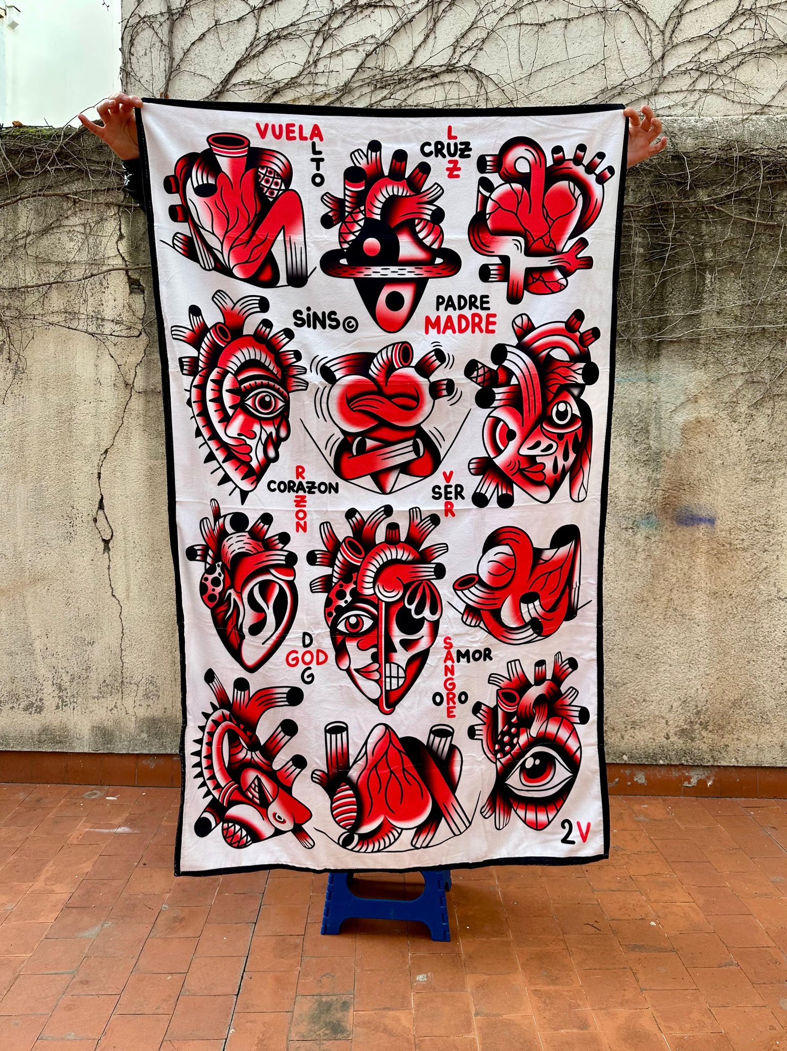 Image of RED HEARTS FLASH