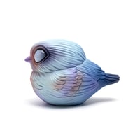 Image 1 of Chubby Bird (blue)