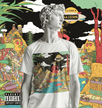 Image 1 of BUNDLE CLONE X - LA LICORNE  (VINYLE + WHITE TEE) 