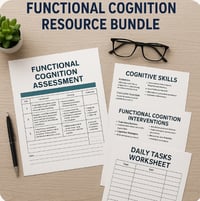 Functional Cognition Resource Bundle