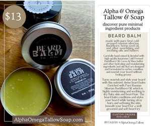 Image of Beard Balm w/Russian Siberian Buckthorn