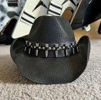 Image 2 of 2012 Virus Peter Grimm Black "Buckshot Drifter" Cowboy Hat (1 available)