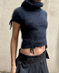 Image 1 of BLACK ANGORA TOP