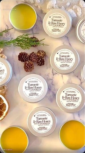 Image of Turmeric & Raw Honey Solid Lotion