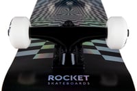 Image 2 of Tabla Skate Rocket Prism Foil Silver 7.75" completa en liquidación