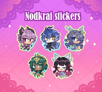 Image 1 of Nodkrai stickers ✦ Genshin Impact