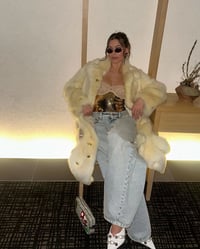 Dolce & Gabbana Gold Sequin Corset Size XL