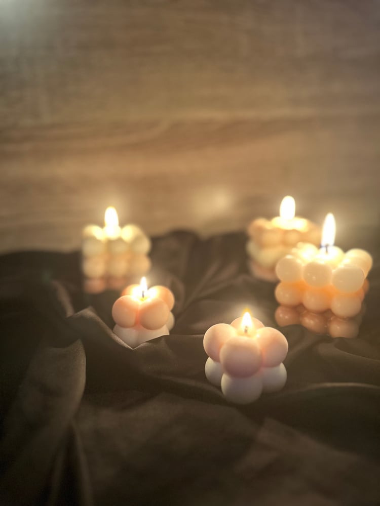 Image of Soy Wax Bubble Cube 