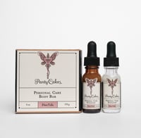 Image 1 of Thrice as nice  Panty Cakes .5oz+ Limitless Lemon .5oz+Body Bar($45)