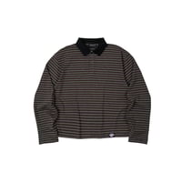 Image 1 of PUSH PUSH Milo Striped Polo Tee