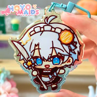 Image 3 of Hoyomaids Maids - Keychains✨( Flins / Aventurine / Phainon )