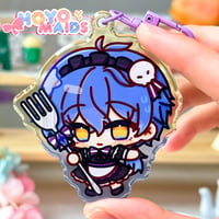 Image 4 of Hoyomaids Maids - Keychains✨( Flins / Aventurine / Phainon )