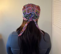 Rainbow Powerpuff Scrub Cap