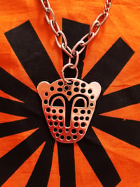 Léopard argent pendentif