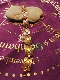 Image 3 of Protection and Direction - Vintage Copper Bracelet