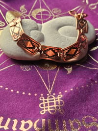 Image 2 of Protection and Direction - Vintage Copper Bracelet