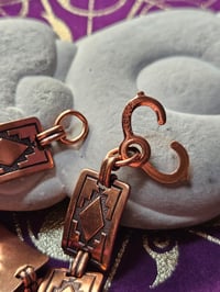 Image 7 of Protection and Direction - Vintage Copper Bracelet