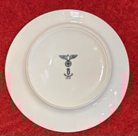 Image 1 of WW2 (Nazi Germany) Wehrmacht Mess Hall Dinner Plate - Authentic 1937 (Schönwald)