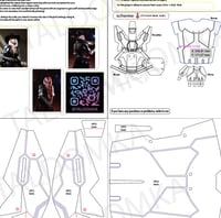 Image 6 of Ashe Overwatch arm template DIY