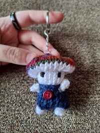 Image 10 of Tiny Mushroom Dude Keychain