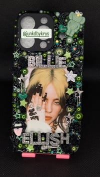 Image 2 of 15 pro max Billie Ellish junk case 