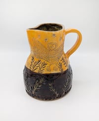 Image 1 of Large Sgraffito Pitcher