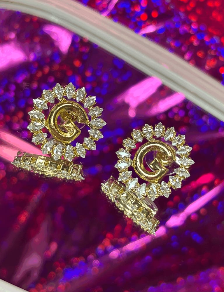 Image of Goldie Earrings / Aritos Goldie