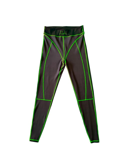 Image of Fede Corritrice Leggings Black/Pink