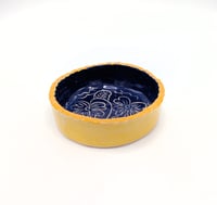 Image 2 of Floral Sgraffito Dish 