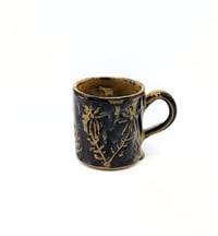 Image 1 of Small Marbleized Mocha Mug #1
