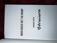 Image 3 of [IMPERFECT/DAMAGED] SIGNED FANCY EDITION Paperback "When Gracie Met The Grump"